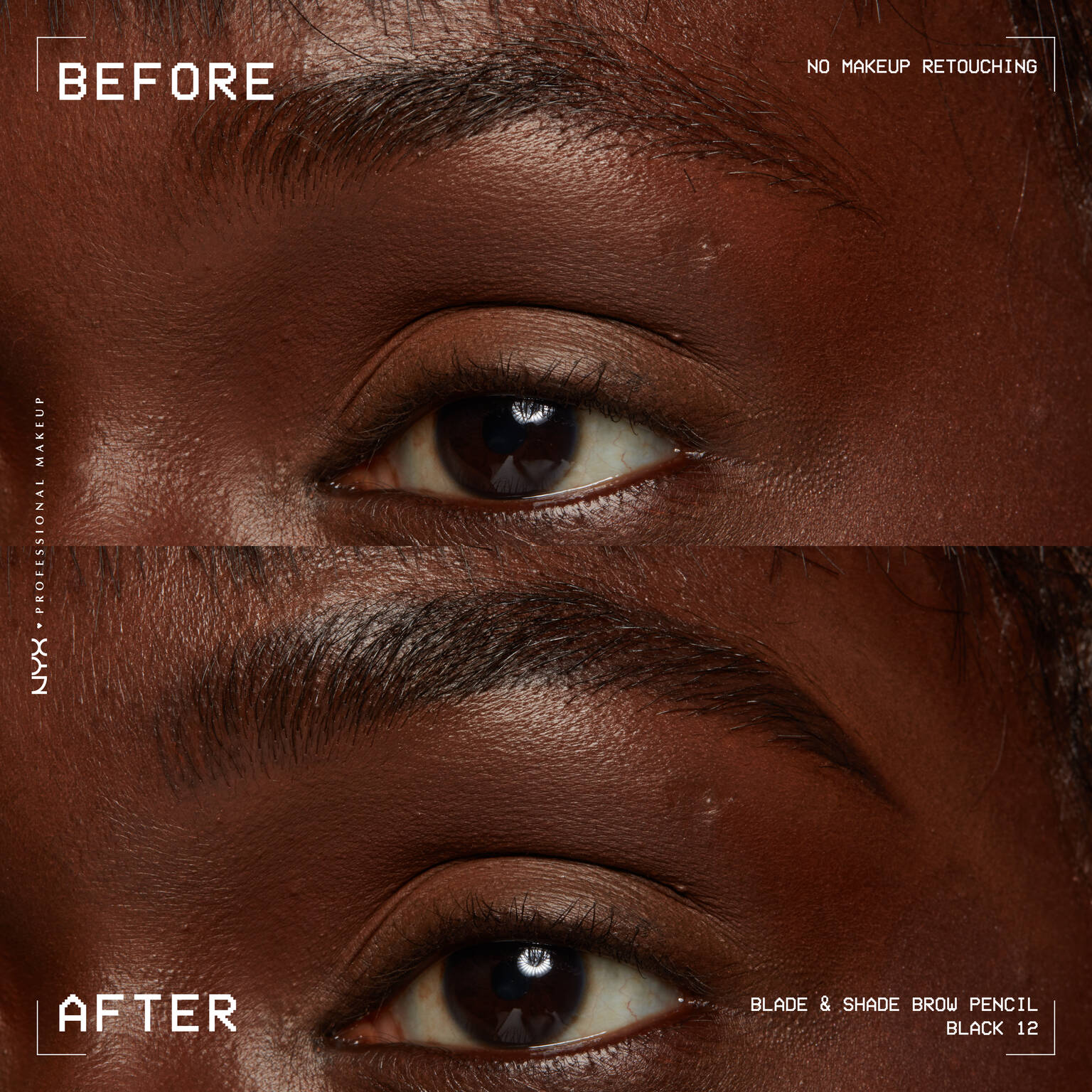 Nyx Lapiz Para Cejas Blade & Shade Doble.