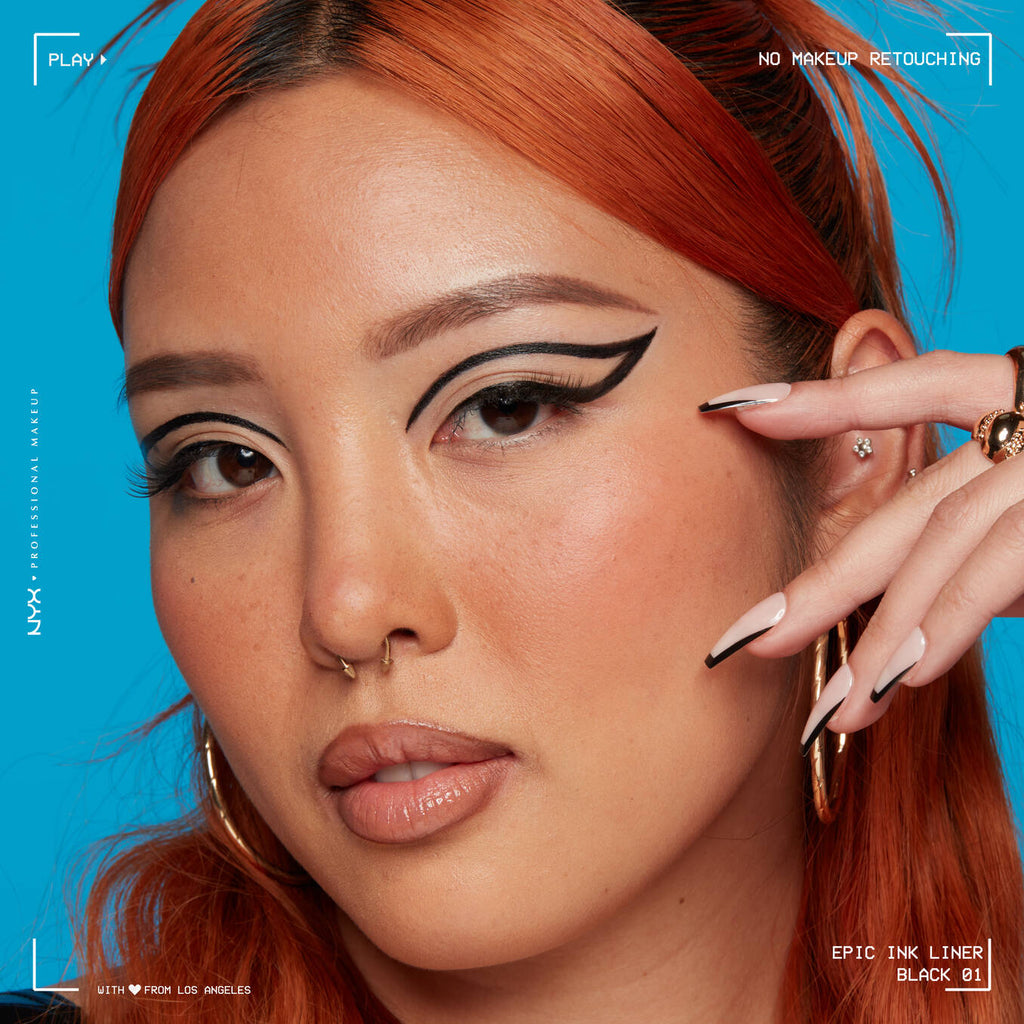 Nyx Delineador A Prueba De Agua Epic Ink.