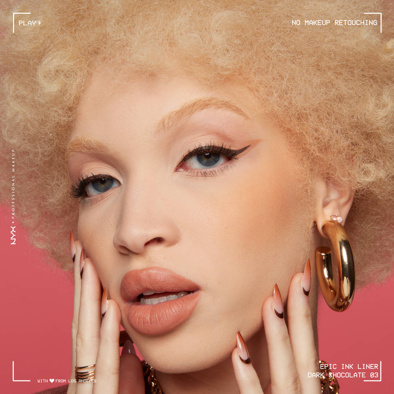 Nyx Delineador A Prueba De Agua Epic Ink.