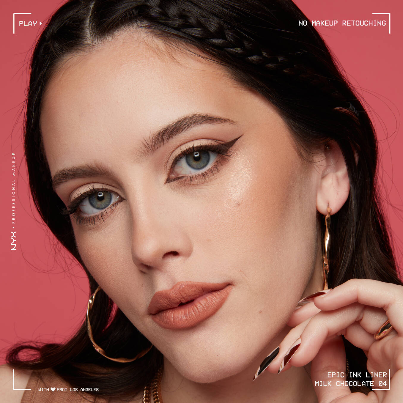 Nyx Delineador A Prueba De Agua Epic Ink.